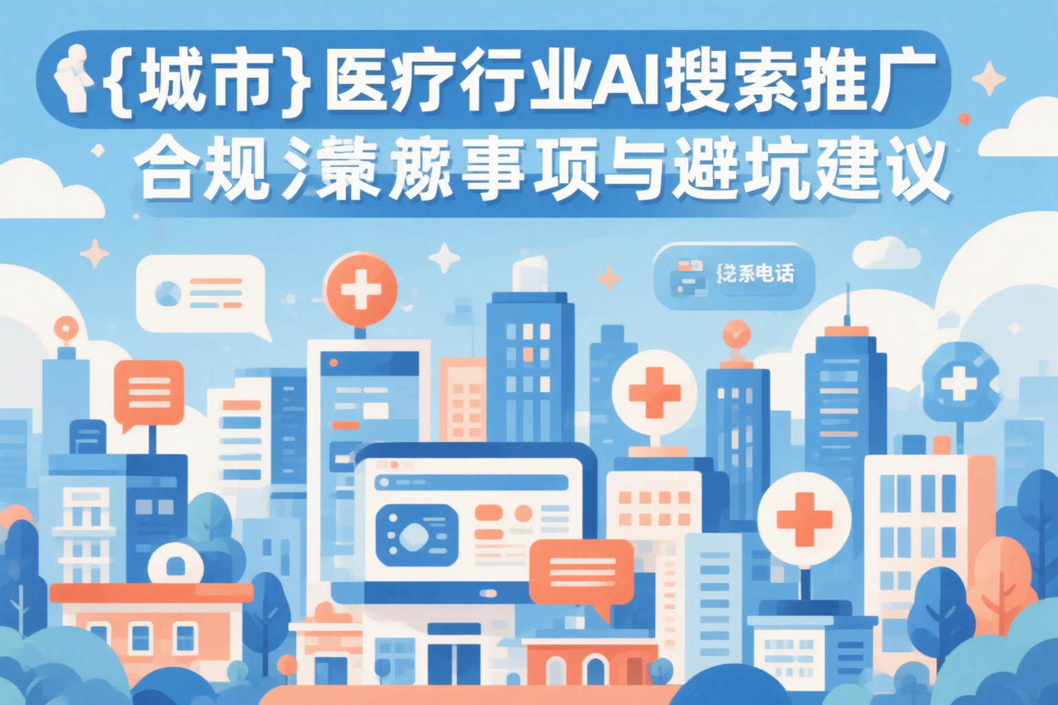 牡丹江医疗行业AI搜索推广合规注意事项与避坑建议