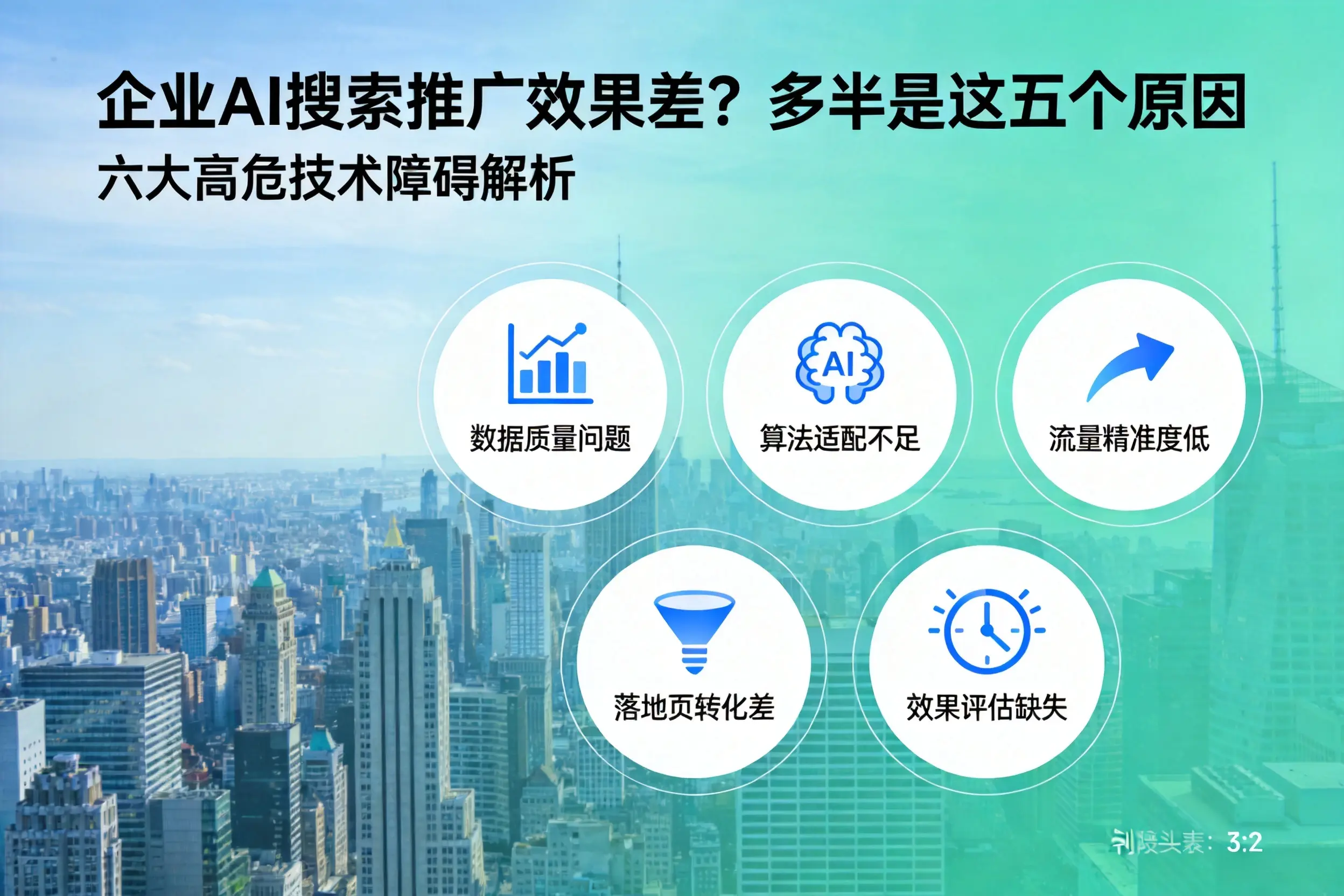 牡丹江企业AI搜索推广效果差?多半是这五个原因