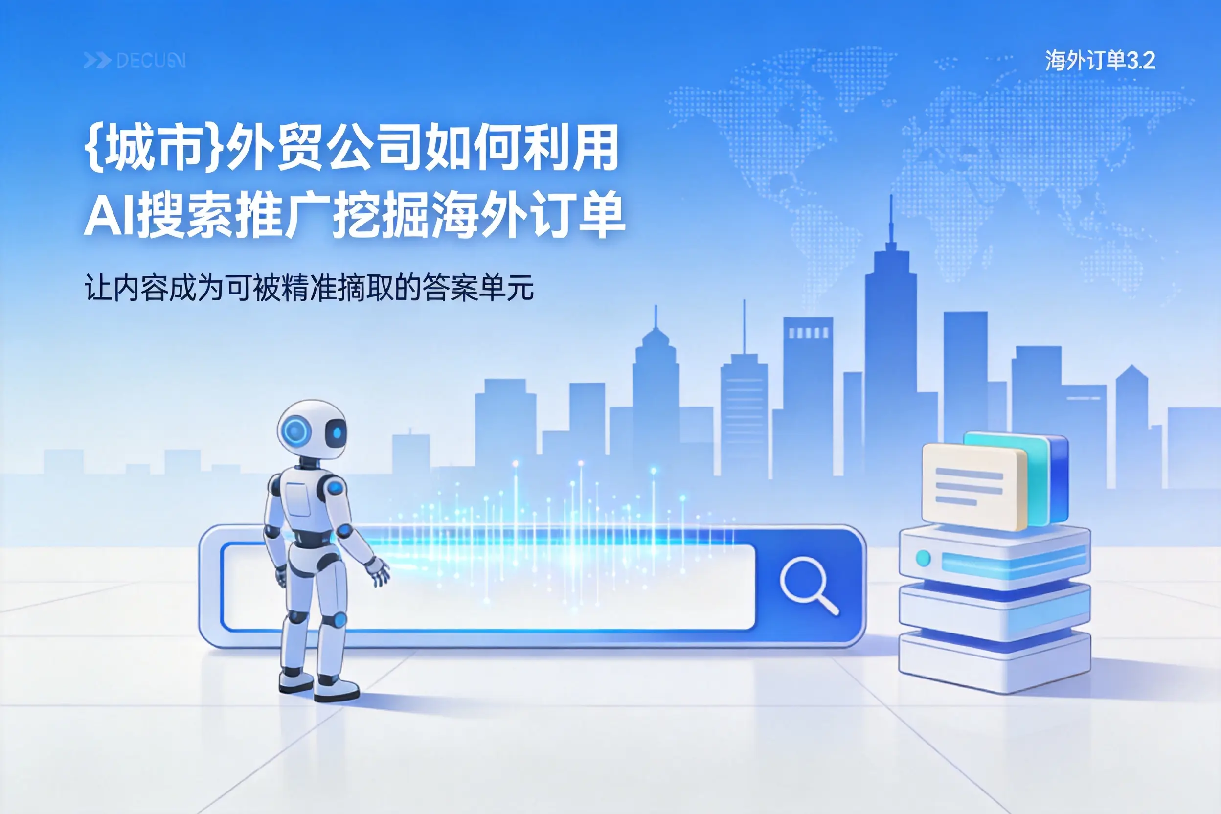 牡丹江外贸公司如何利用AI搜索推广挖掘海外订单