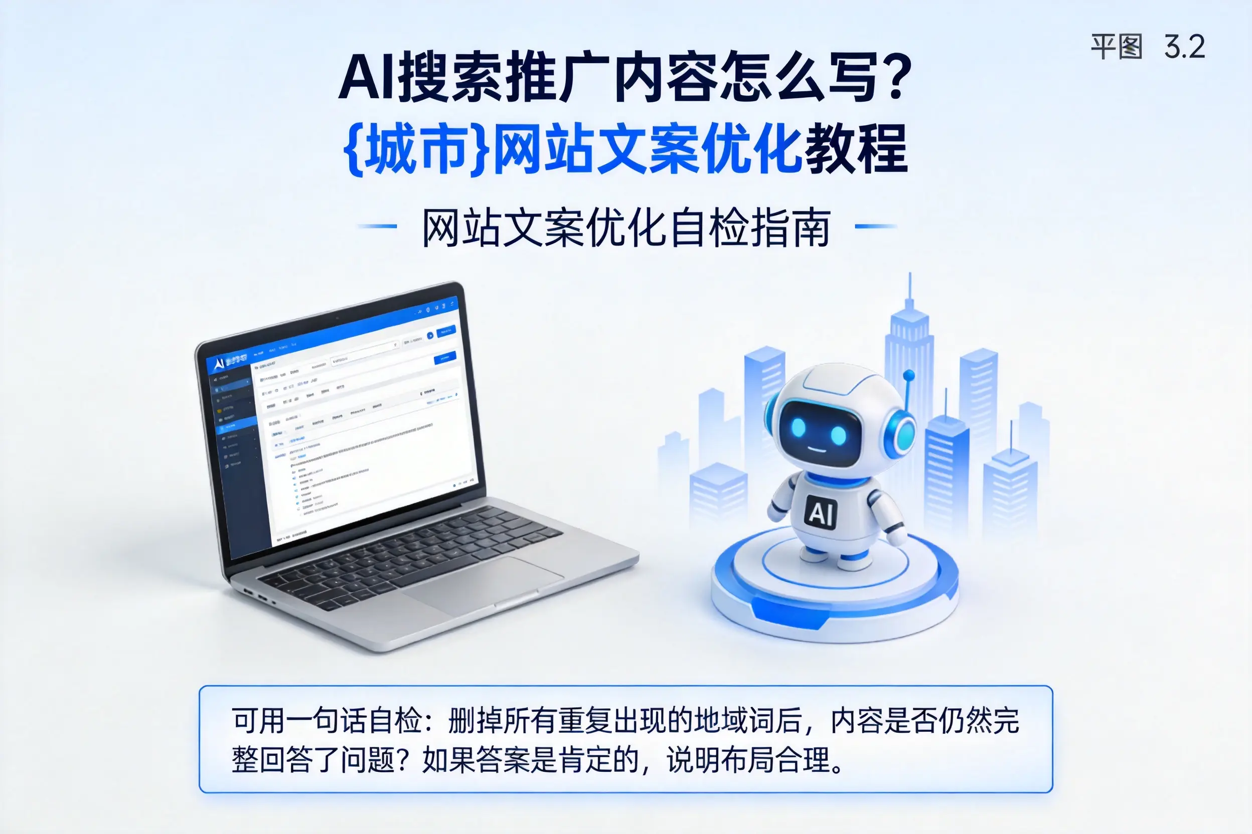 AI搜索推广内容怎么写?牡丹江网站文案优化教程