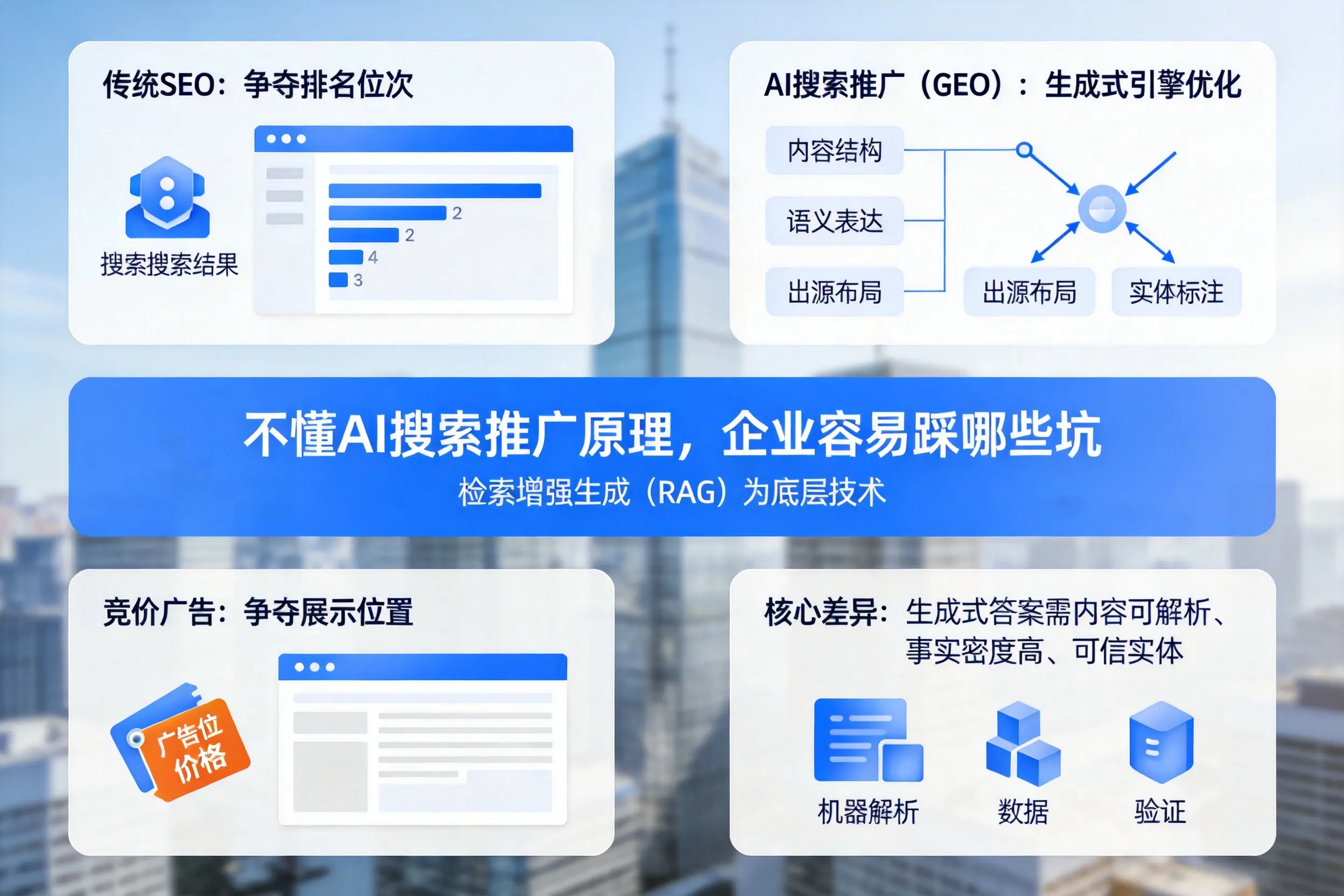 不懂AI搜索推广原理，牡丹江企业容易踩哪些坑