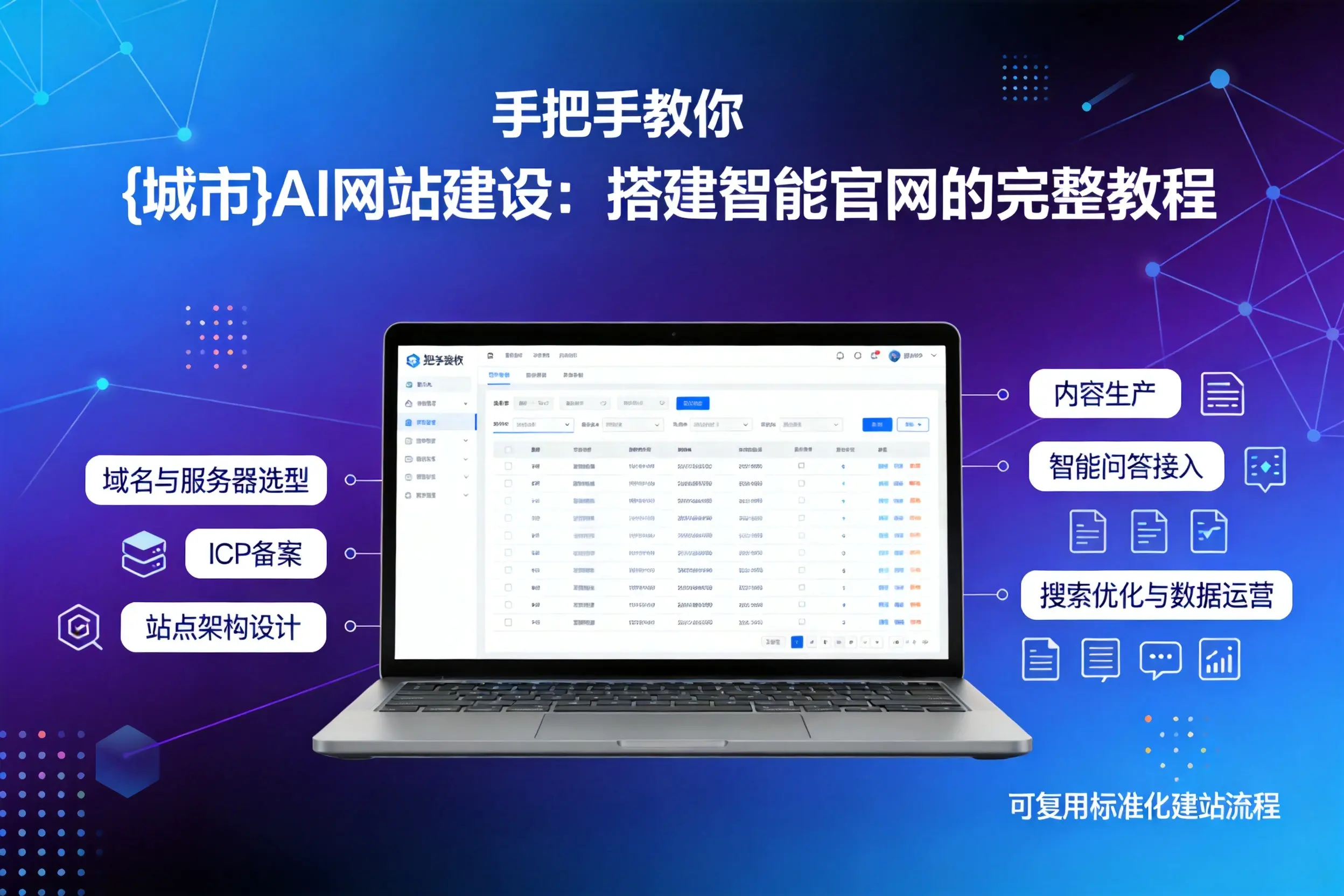 手把手教你牡丹江AI网站建设:搭建智能官网的完整教程