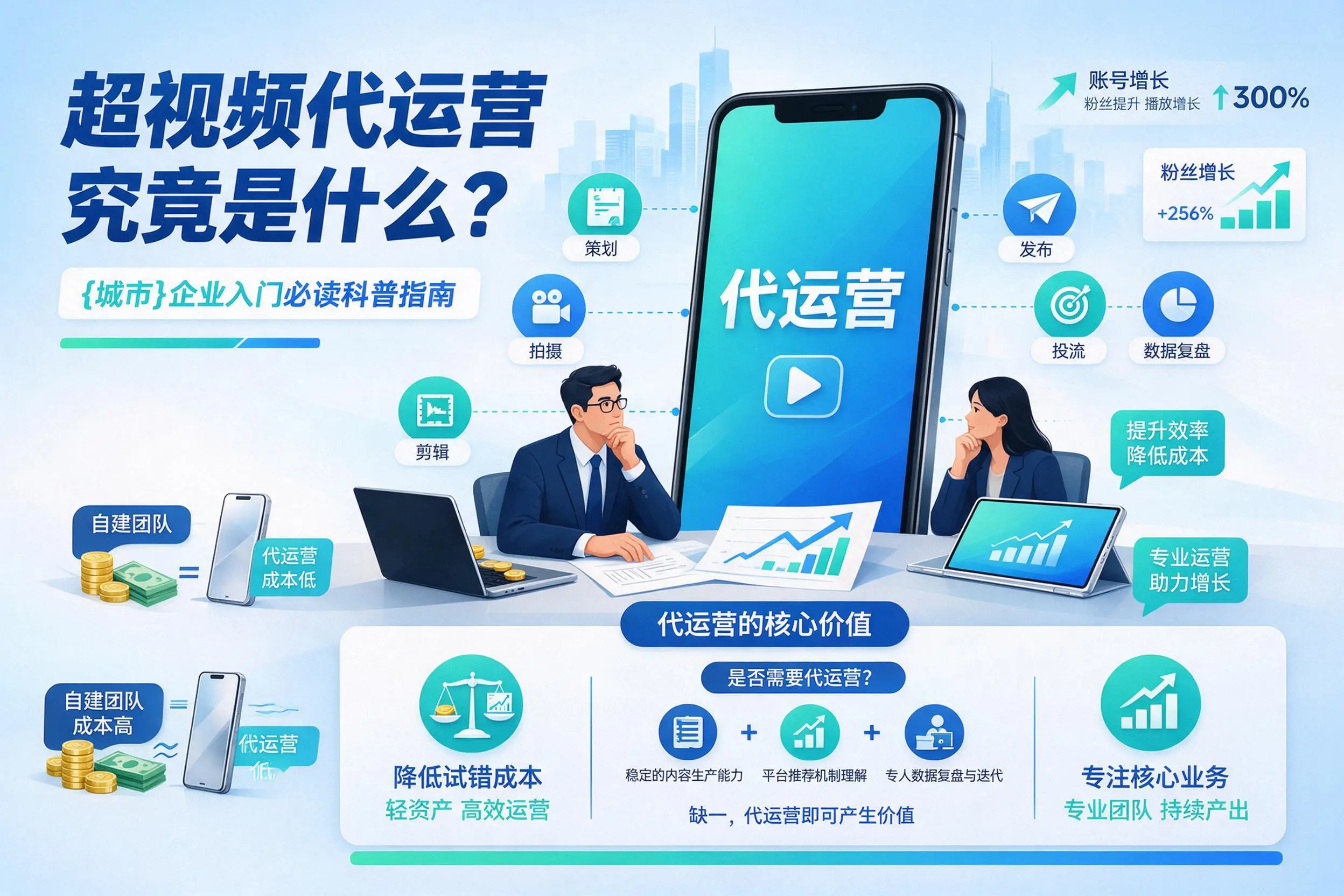 短视频代运营究竟是什么？牡丹江企业入门必读科普指南