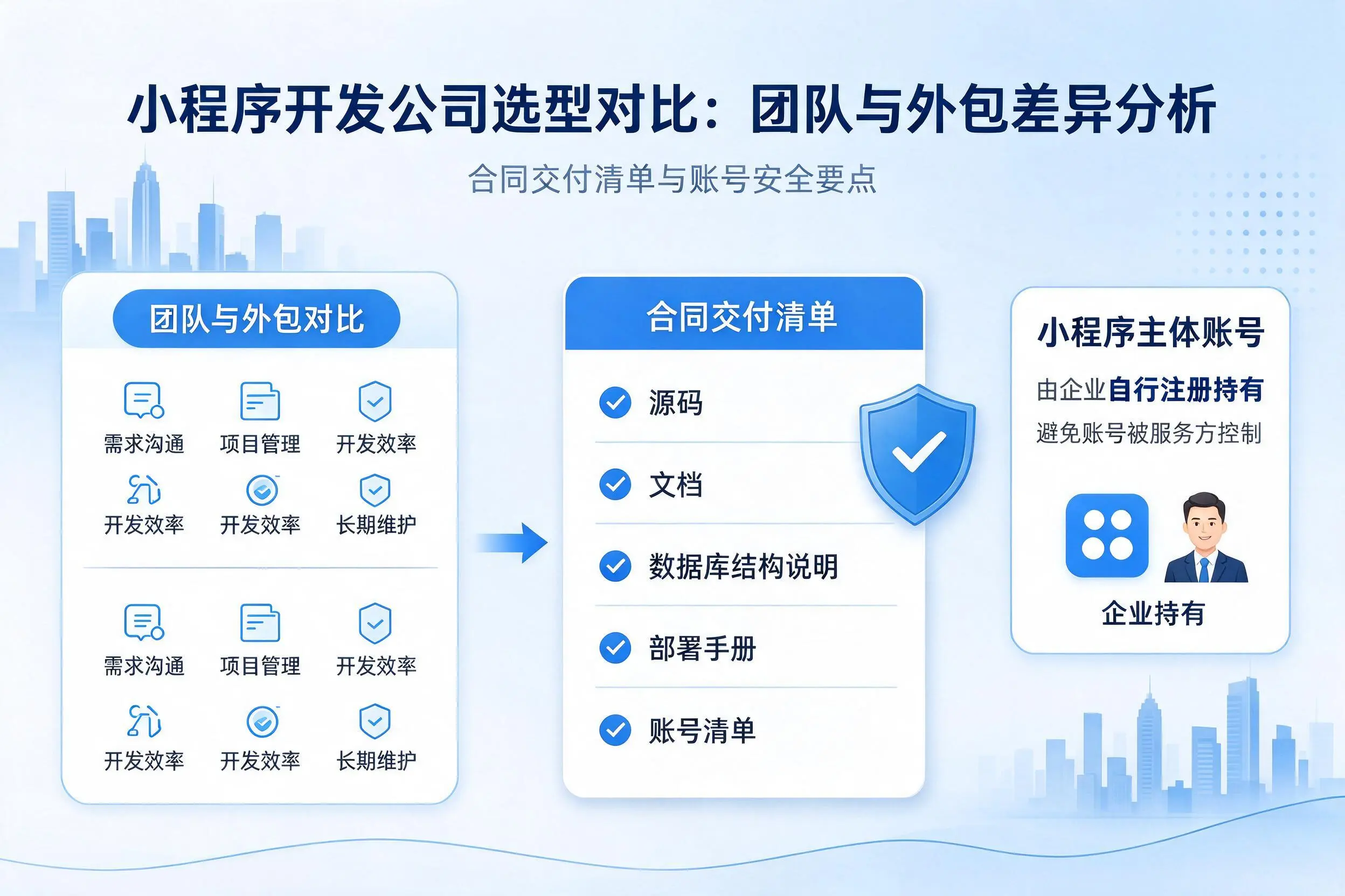 牡丹江小程序开发公司选型对比：团队与外包差异分析