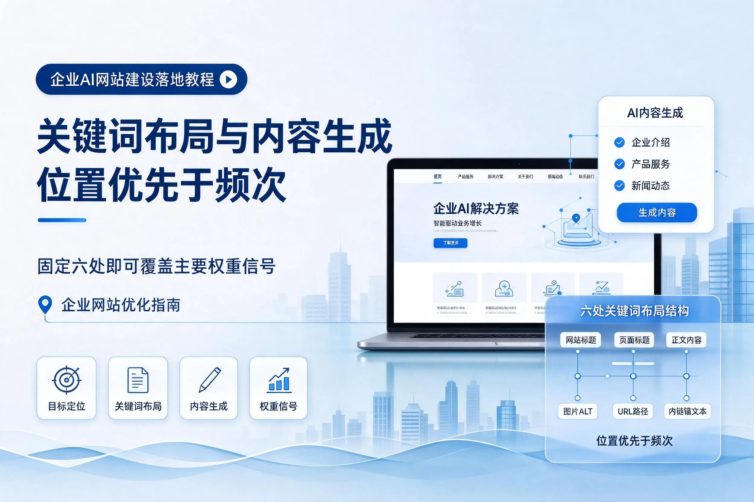 牡丹江企业AI网站建设落地教程：关键词布局与内容生成
