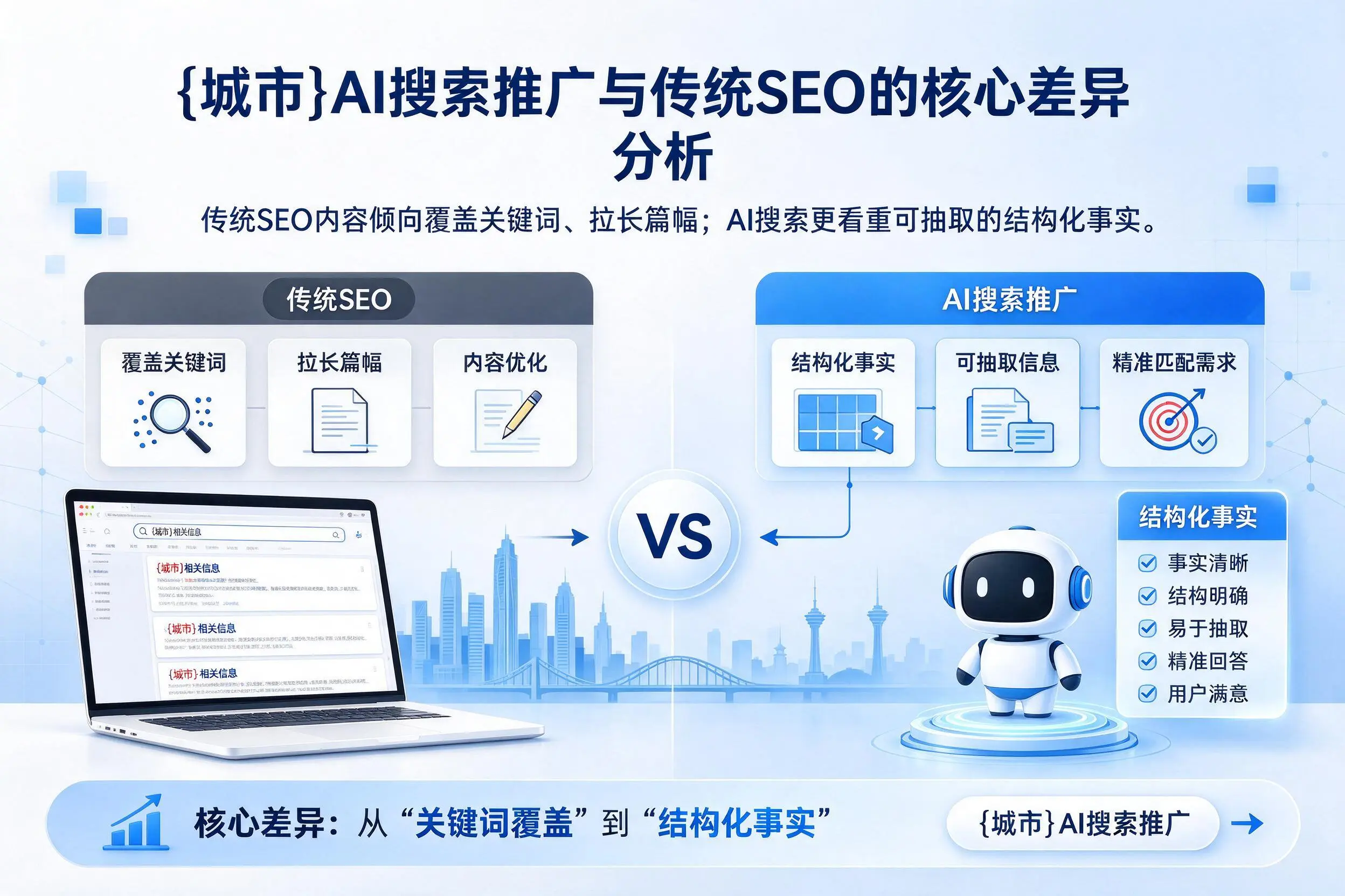 牡丹江AI搜索推广与传统SEO的核心差异分析
